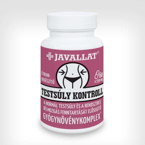 Javallat Testsúly Kontroll Kapszula 60db