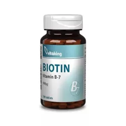 Vitaking Biotin B7 vitamin tabletta 100 db