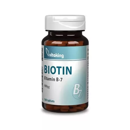 Vitaking Biotin B7 vitamin tabletta 100 db