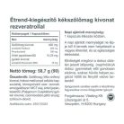 Szőlőmag kivonat + Rezveratrol (80) - Vitaking 