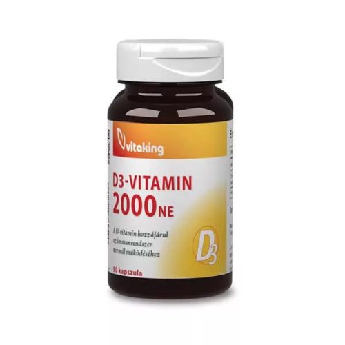 Vitaking D3-vitamin 2000NE 90 kapszula