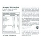 Vitaking Stressz B-komplex aktiv B12 vitaminnal és foláttal 120 vegán tabletta 