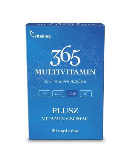 Vitaking 365 Multivitamin Plusz 30 csomag