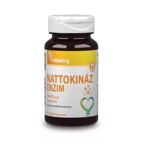 Vitaking Nattokináz Enzim 60 vegán kapszula