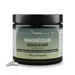 Vitaking Magnézium Biszglicinát 160 vegán kapszula