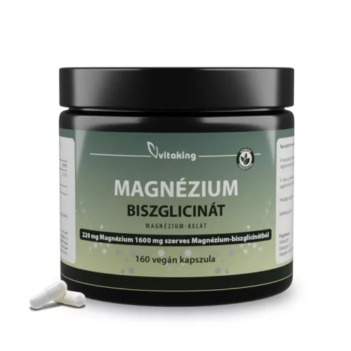 Vitaking Magnézium Biszglicinát 160 vegán kapszula