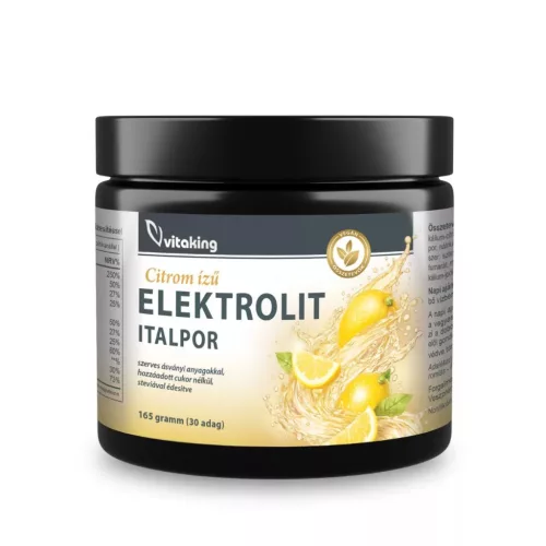 Vitaking Elektrolit Italpor Citrom ízű 30 adag 165 g