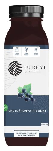 Pure Vi Feketeáfonya-kivonat 500ml