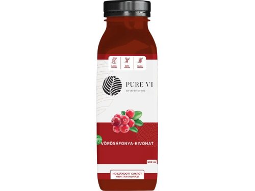 Pure Vi Vörösáfonya-kivonat 500ml