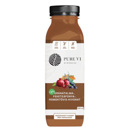 Pure Vi Gránátalma,feketeáfonya,homoktövis kivonat 500ml 
