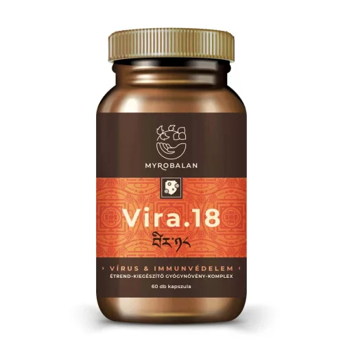 Myrobalan Vira.18 vírus & immunvédelem gyógynövény-komplex 60 db kapszula 