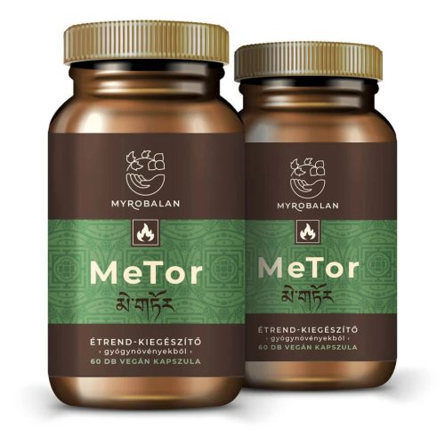 Myrobalan MeTor 2x1 doboz DUO pack gyulladáscsökkentő gyógynövény komplex 2x60 kapszula - csomagban olcsóbb!