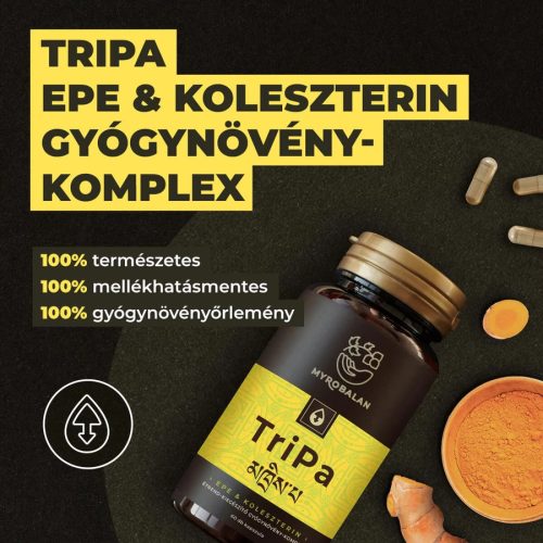 Myrobalan Tripa epe & koleszterin gyógynövény-komplex 60 kapszula