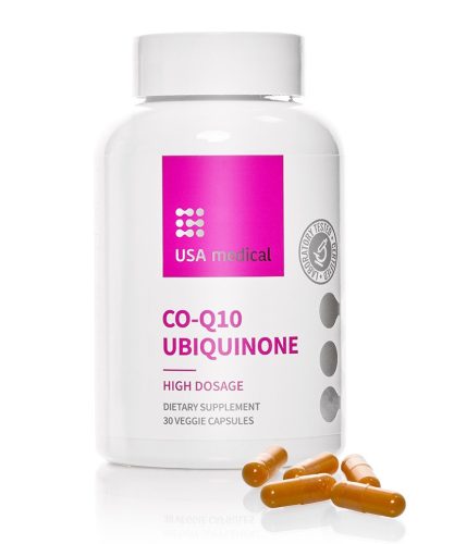 USA Medical UBIQUINONE 100mg 60 kapszula Q-10