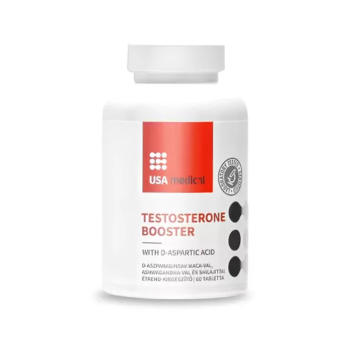 USA medical Tesztoszteron booster komplex macaval és shilajittal tabletta 60 db