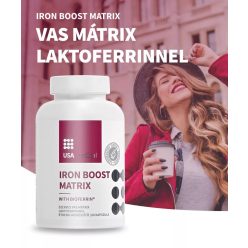   Usa Medical Vas mátrix BioFerrin® laktoferinnel – kapszula 60 db (Iron Boost Matrix with Bioferrin) 