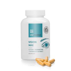   USA Medical VISION MAX Szemvitamin növényi hatóanyagokkal 60 db kapszula