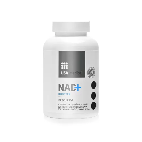 USA medical NAD+ Booster apigeninnel és rezveratrollal  60 db kapszula