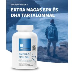 USA medical GOLDEN® Omega 3 halolaj kapszula 60 db