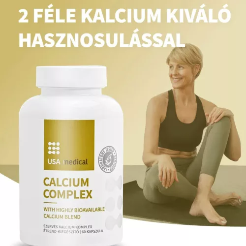 Usa Medical Szerves Kálcium Komplex 60 kapszula