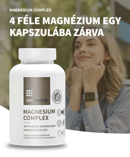 Usa Medical Magnézium Komplex 60 kapszula 