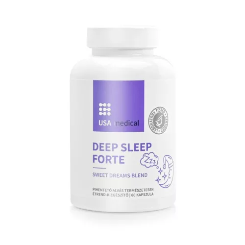Usa Medical Deep Sleep „pihentető alvás” 60 kapszula