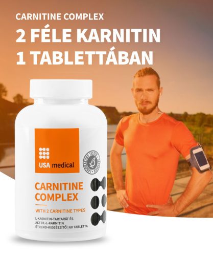 USA medical Carnitine complex 60 kapszula 