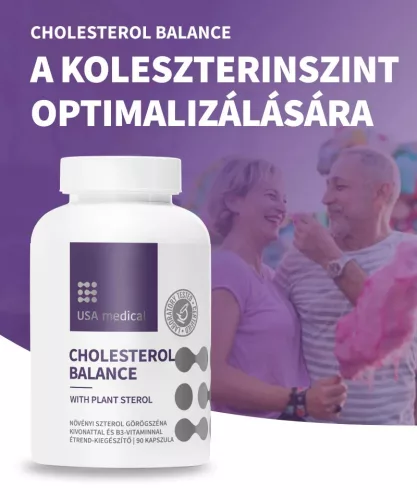 USA medical Koleszterin Balansz növényi szterollal kapszula 90 db kapszula