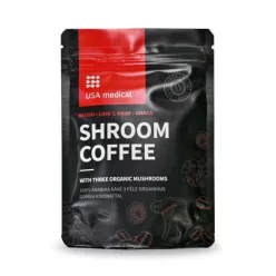   USA medical Shroom Coffee Gomba kávé 100% arabikával és 3 organikus gombakivonattal 72g