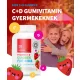 Usa Medical Vitamin C + D Gummies for kids C+D 60 db gumivitamin gyerekeknek