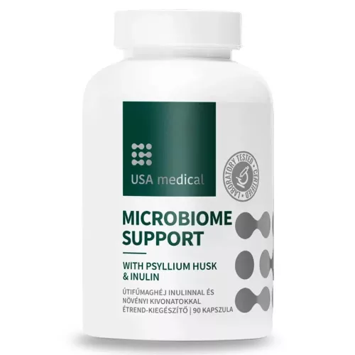 Usa Medical Microbiome Support Mikrobiom támogató kapszula 90 db kapszula