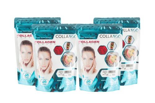 Collango Collagen POWDER kollagén por 330g finom eper ízű