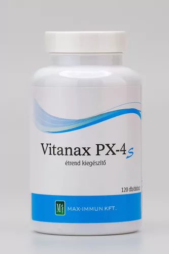 Max Immun Vitanax PX-4/S 120 kapszula Varga Gyógygomba 