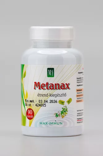 Max Immun Metanax 90 kapszula Varga Gyógygomba 