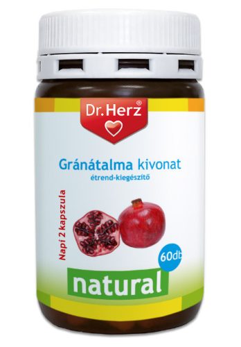 Dr. Herz Gránátalma kivonat 500 mg 60 kapszula