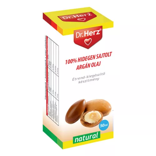 Dr. Herz hidegen sajtolt argán olaj 50ml