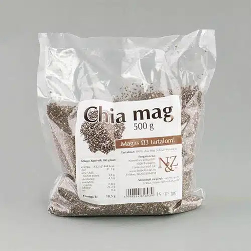 NZ Chia mag 500g Magas Omega 3