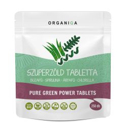 Organiqa Bio Szuperzöld 250 tabletta 125g 