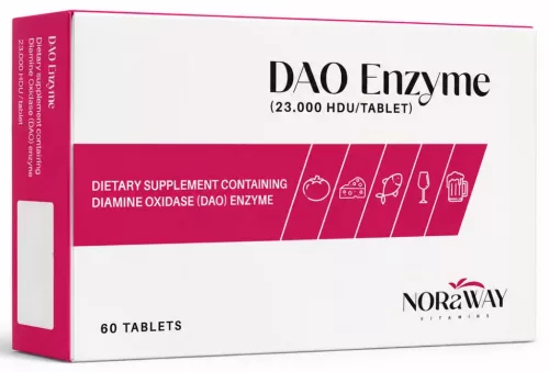 NORaWAY DAO enzim 23.000 HDU 60 db tabletta