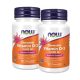 Now Foods D-3 1000 IU rágótabletta erdei gyümölcs 2x1 doboz DUO pack 2x180 db csomagban olcsóbb!