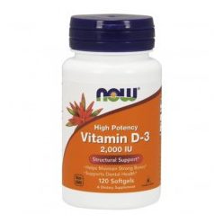 Now Foods D-3 2000 IU 120 Softgels 