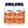 Now Foods C-vitamin 1000 lassabb felszívódású csipkebogyóval 2x1 doboz DUO pack 2x100 tabletta csomagban olcsóbb!