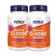 Now Foods C-vitamin 1000 Buffered - gyomorkímélő 2x1 doboz DUO pack 2x90 tabletta csomagban olcsóbb!