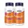 Now Foods Vitamin K-2 100 µg K2 vitamin csomag 2x1 doboz DUO pack 2x100 kapszula csomagban olcsóbb!