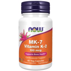 Now Foods MK7 K-2 vitamin 100 mcg 60 kapszula 