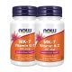 Now Foods Vitamin MK-7 vitamin K2 100 µg 2x1 doboz DUO pack 2x60 db kapszula csomagban olcsóbb!