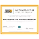 Now Foods Creatine Monohydrate 750 mg Kreatin 120 db vegán kapszula