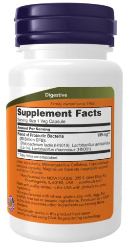 Now Foods Women's Probiotic Női probiotikum 50 kapszula 