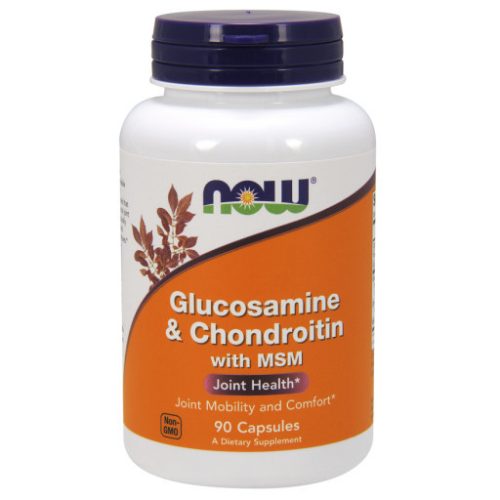 Now Foods Glucosamine & Condroitin with MSM 90 kapszula