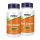 Now Foods Red Clover 375 mg Vörös here menopauza segítség 2x1 doboz DUO pack 2x100 db csomagban olcsóbb!